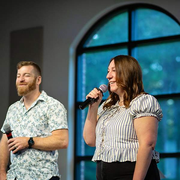 Josh and Sarah Announcing